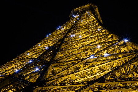 Tour Eiffel Scintillement Nuit